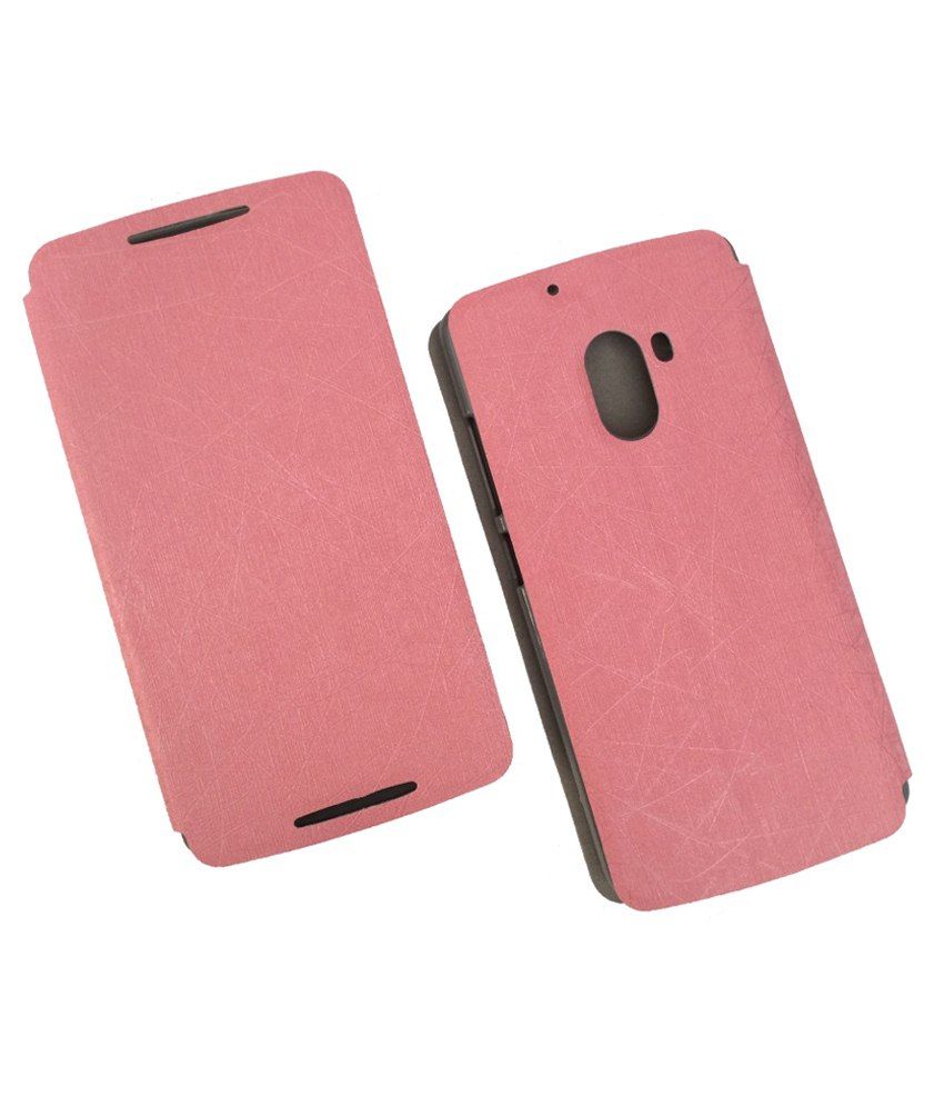 Koko Flip Cover For Lenovo K4 Notepink Flip Covers Online at Low