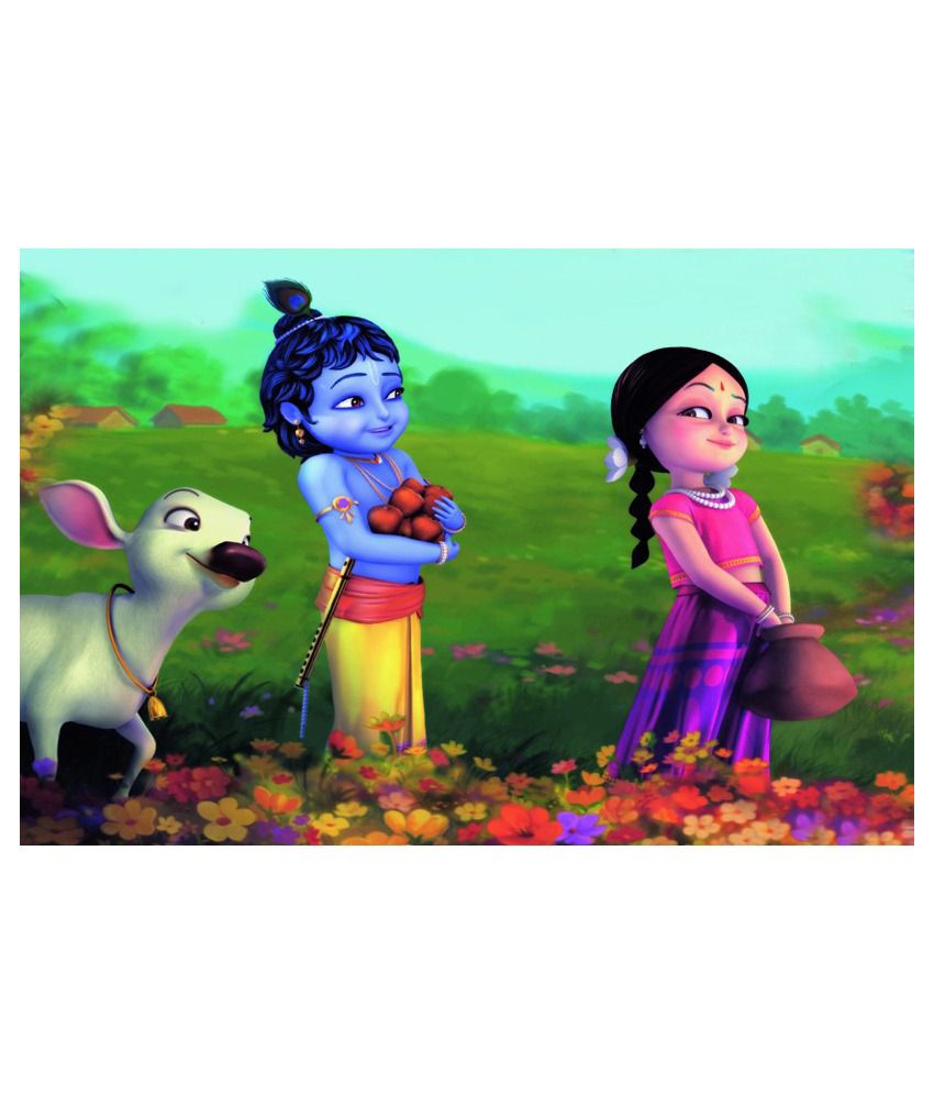 Sombra Kanha Cartoon Poster: Buy Sombra Kanha Cartoon Poster at Best Price  in India on Snapdeal