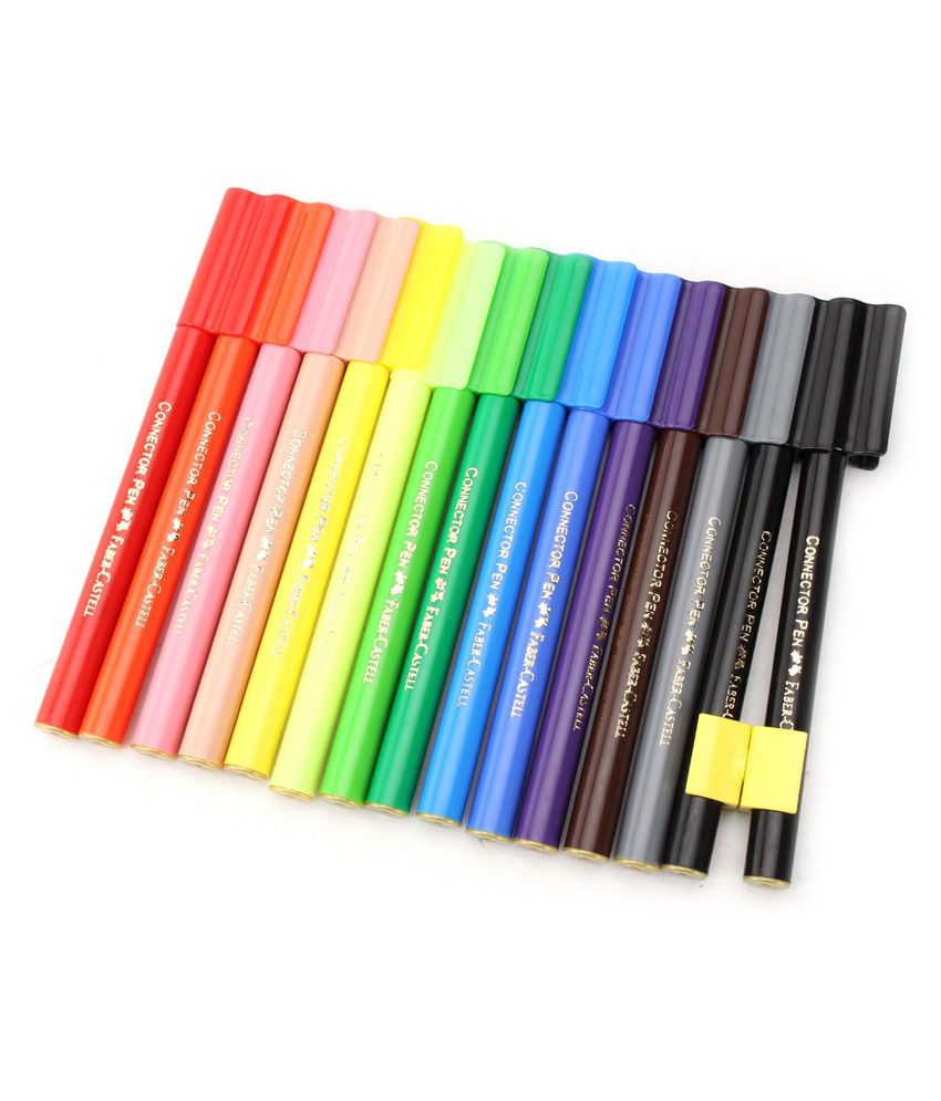 Faber Castell Multicolor Sketch Pen Pack Of 2 Buy Online at Best