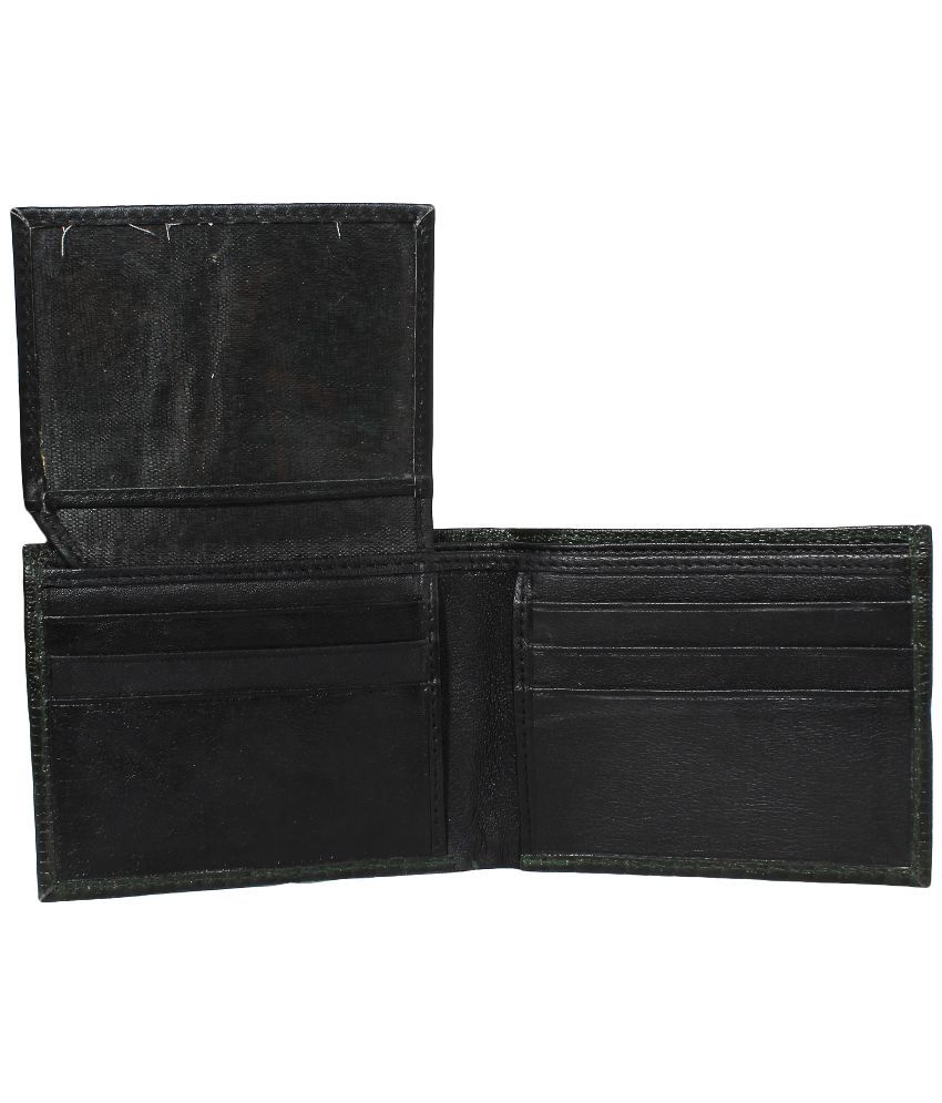 Carlos Green Leather Casual Wallet For Men: Buy Online at Low Price in ...