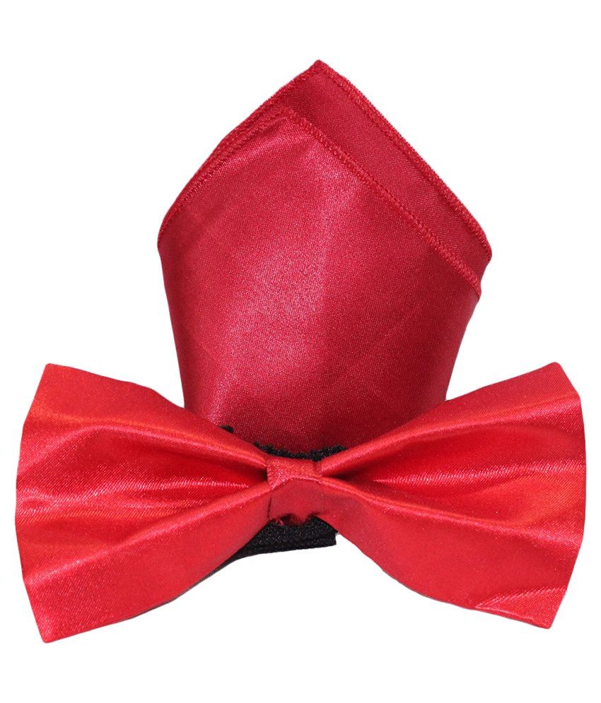     			Greyon Red Satin Broad Tie For Men