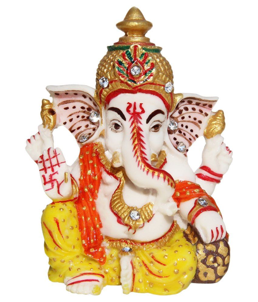 ganesha resin statue