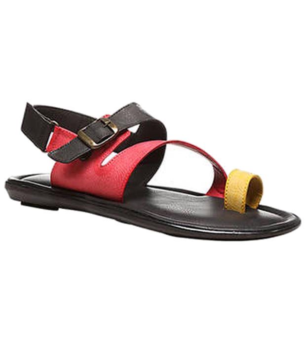 Bata Red Sandals - Buy Bata Red Sandals Online at Best Prices in India ...