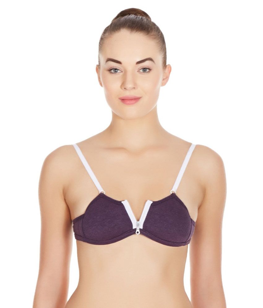 Buy La Intimo Purple Lycra Bra Online At Best Prices In India Snapdeal 1494