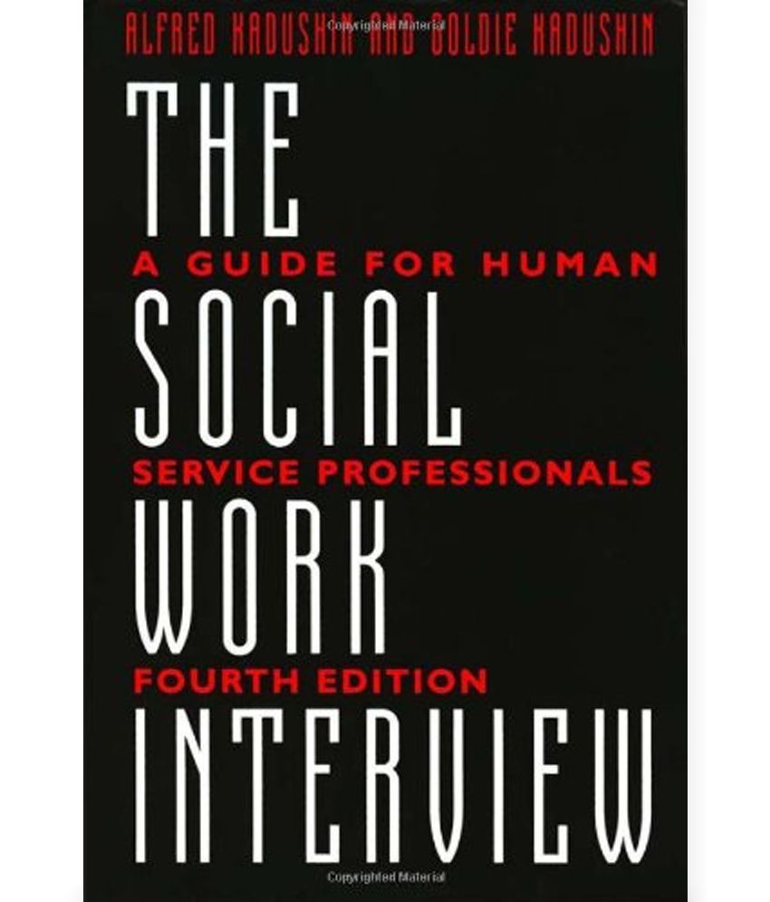 The Social Work Interview: Buy The Social Work Interview Online At Low ...