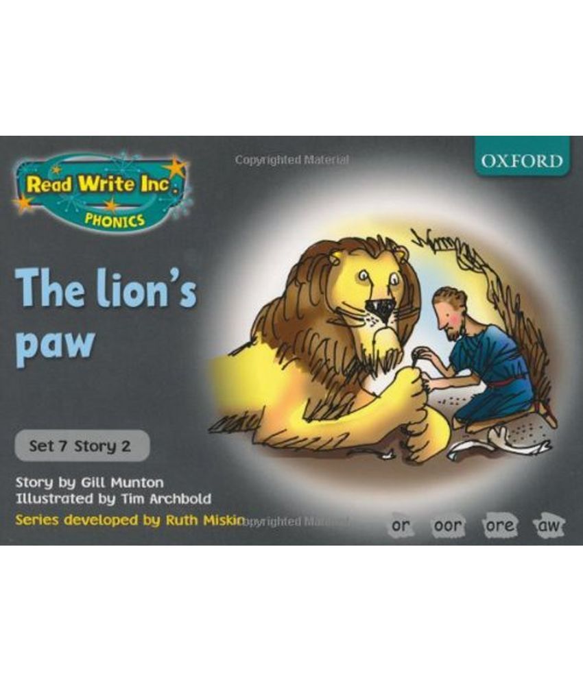 Read Write Inc. Phonics Grey Set 7 Storybooks The Lions Paw Buy Read