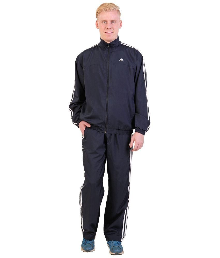 Adidas Navy Blue Polyester Tracksuit Buy Adidas Navy Blue Polyester