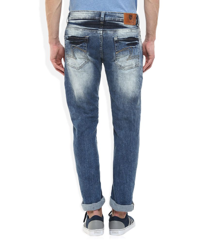 spykar slim men blue jeans