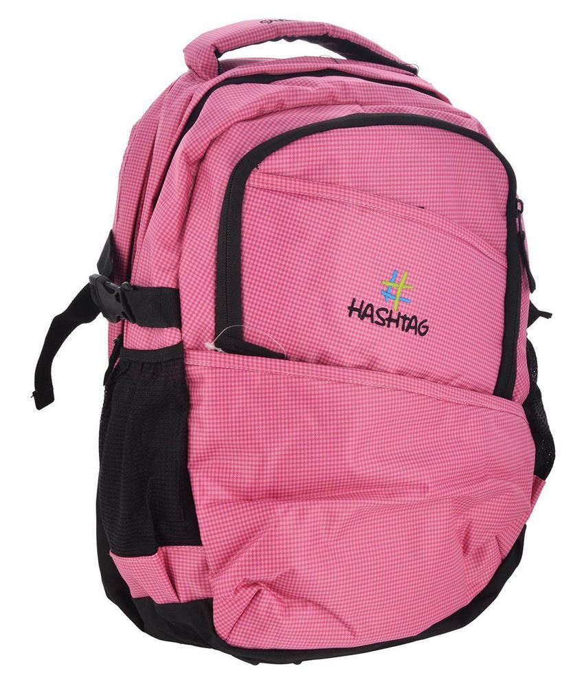 Hashtag Pink Backpack Buy Hashtag Pink Backpack Online at Low Price