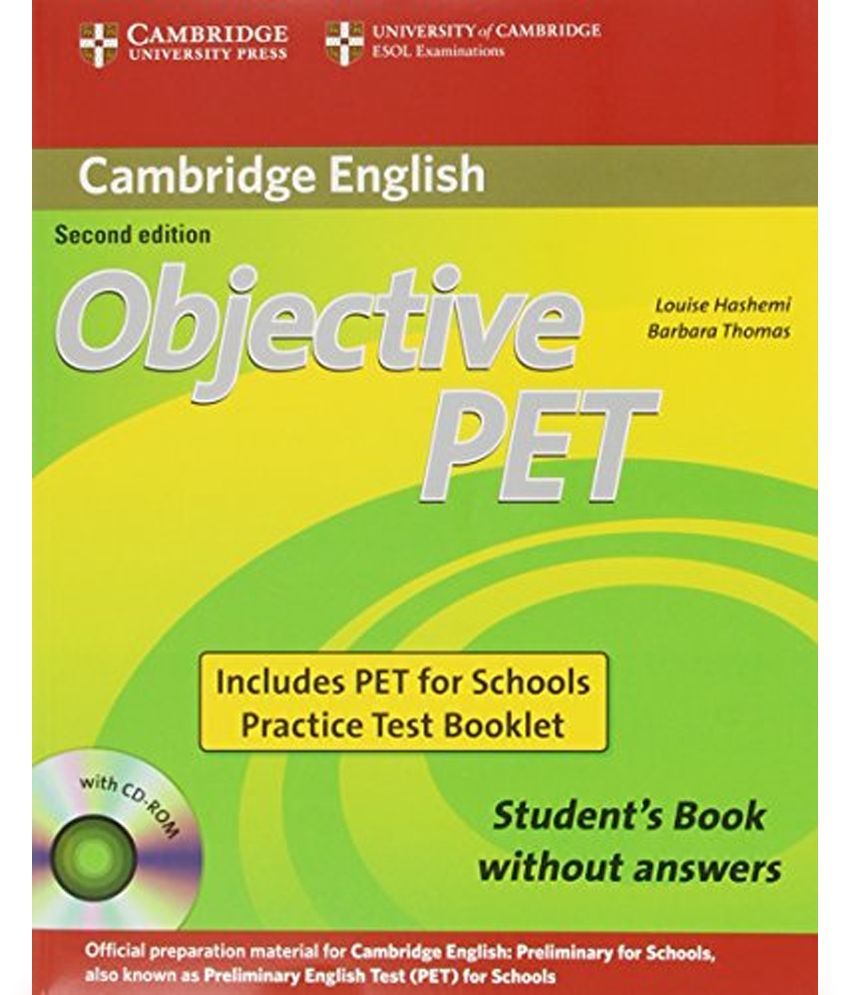 Objective PET For Schools Pack without Answers (Students Book with CD