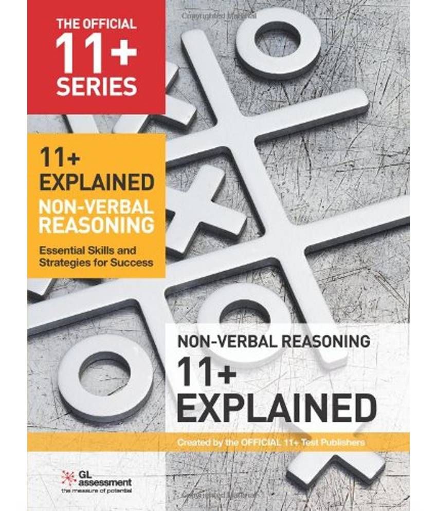 11 Explained Non verbal Reasoning Buy 11 Explained Non verbal 