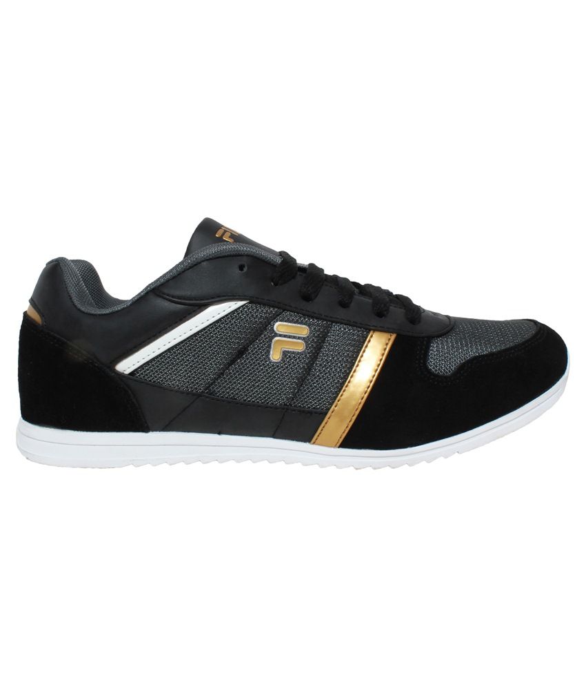 fila black lifestyle shoes