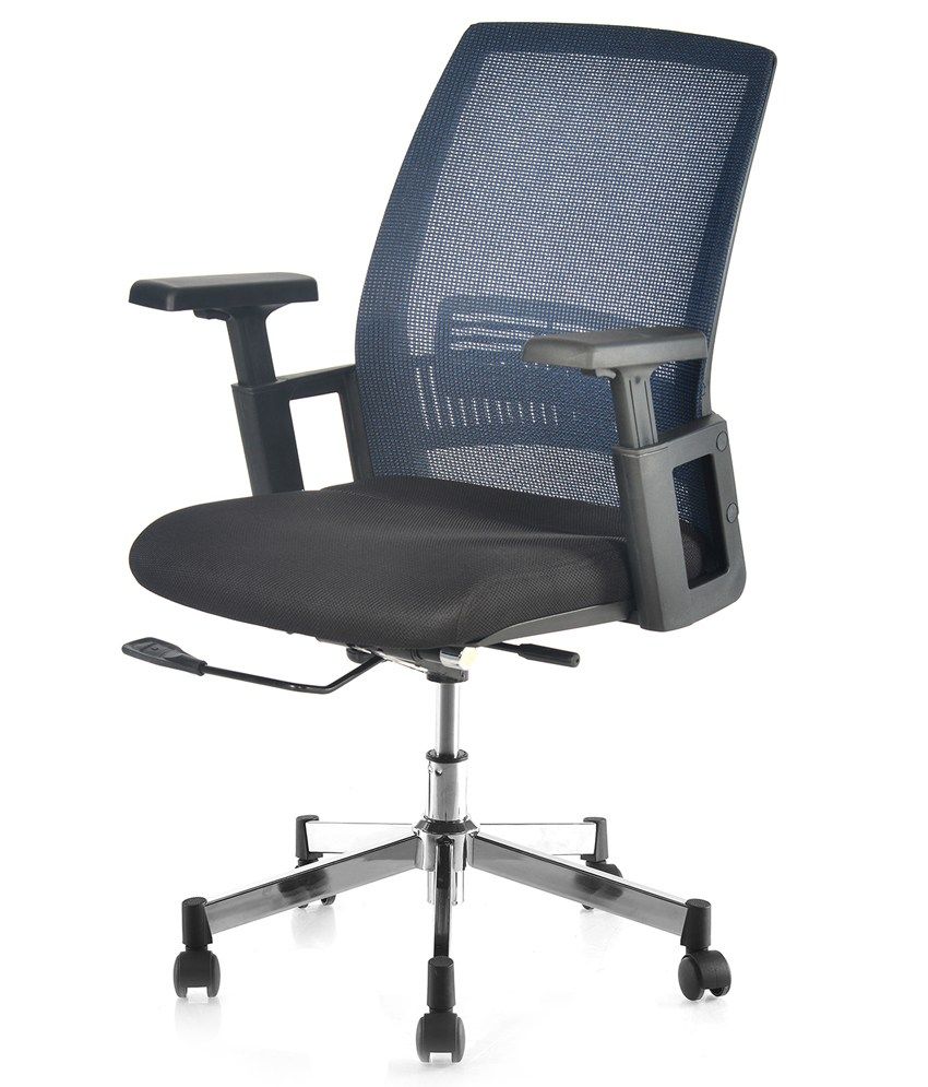 Nilkamal Edric Medium Back Office Chair - Buy Nilkamal ...