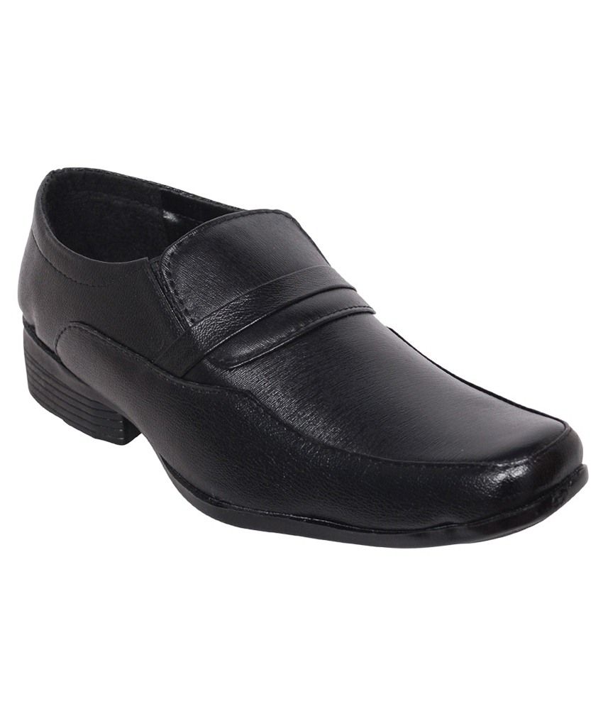 black shoes formal dressing