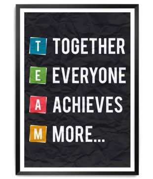 Lab No 4 Team Motivational Quotes Framed Poster Buy Lab No Lab No 4 Team Motivational Quotes Framed Poster Buy Lab No