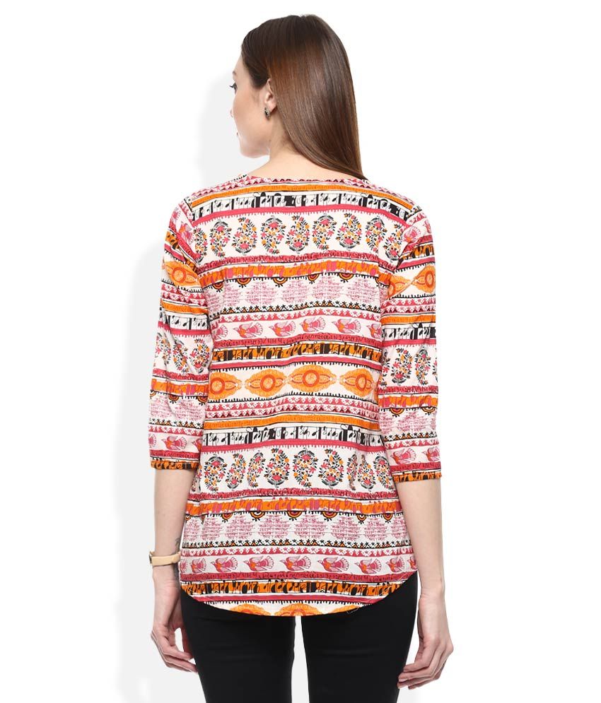 Akkriti By Pantaloons Multicolor Printed Top Buy Akkriti By