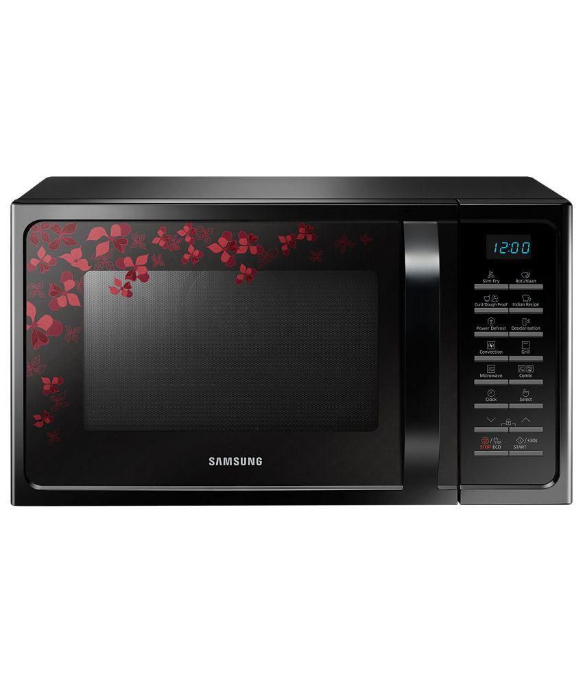 Samsung 28 LTR MC28H5025VB Convection Microwave Price in India - Buy