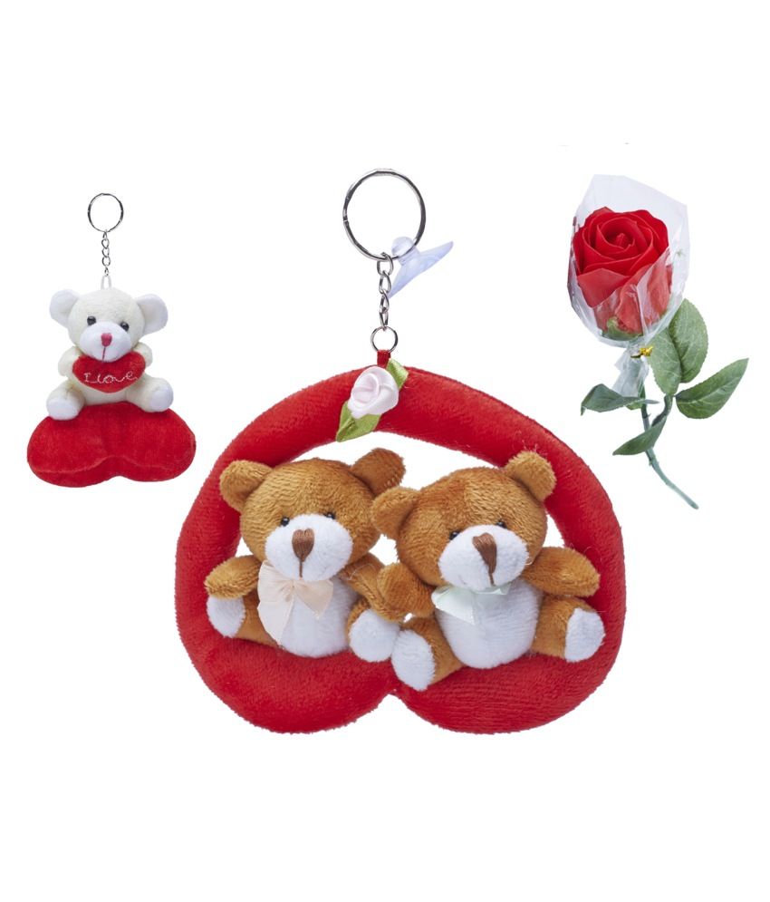 keychain with teddy