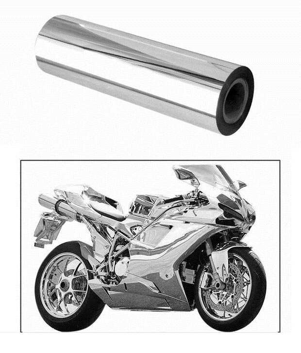 bike chrome wrap