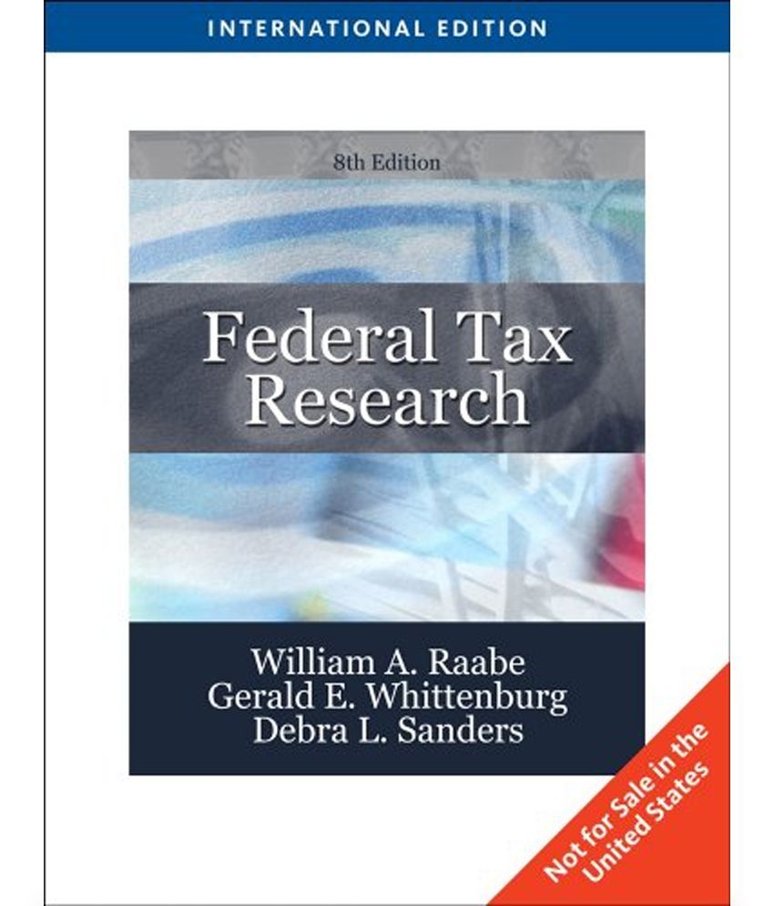 Federal Tax Research Buy Federal Tax Research Online at Low Price in