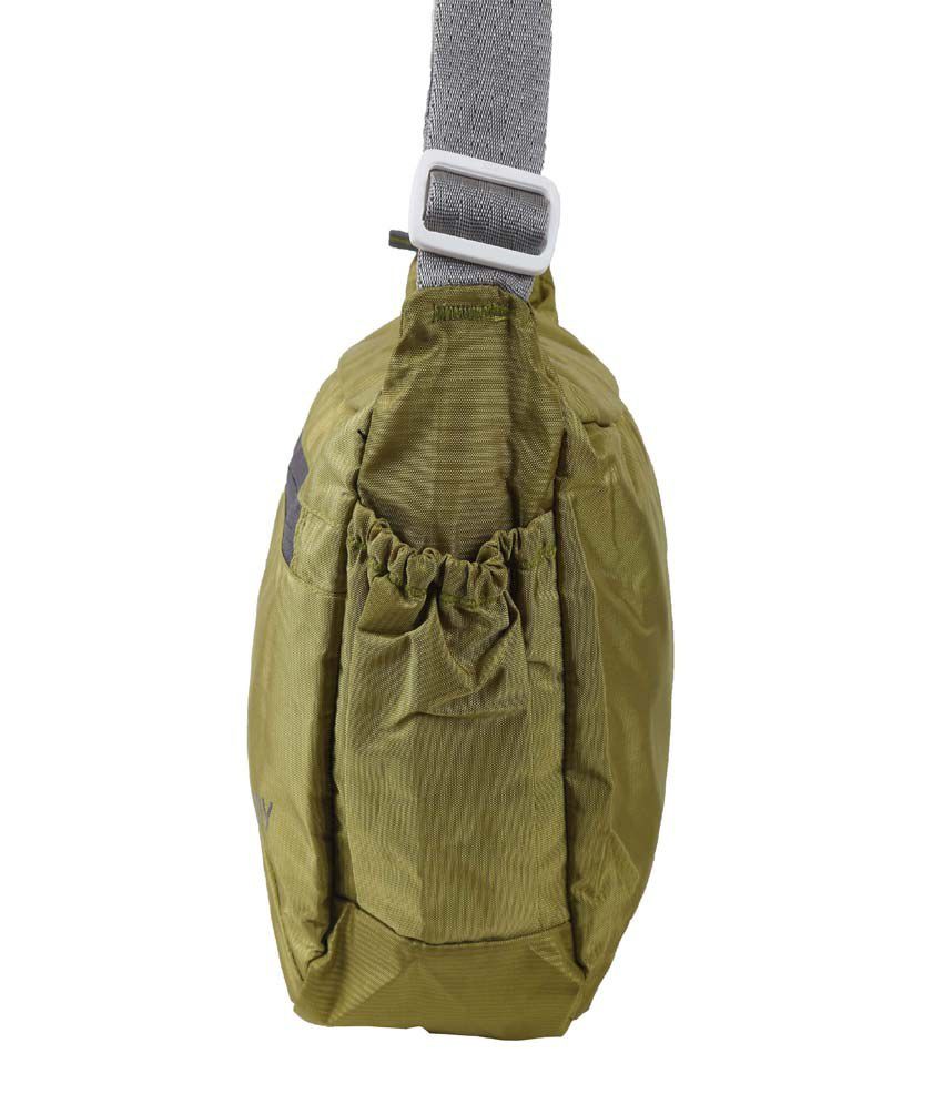 Bendly Smart Foldable Cross Body Sling Bag - Green - Buy Bendly ...