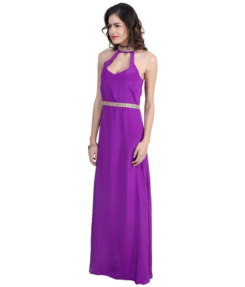 polyester maxi