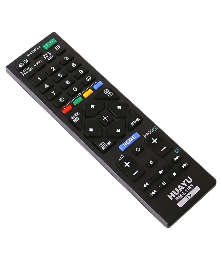     			Huayu Sony Common LCD/LED Remote Control, Model-rm-l1185 - Black