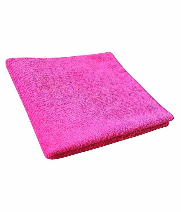 Softspun Pink Microfiber Home, Kitchen, Bathroom Dusting & Cleaning ...