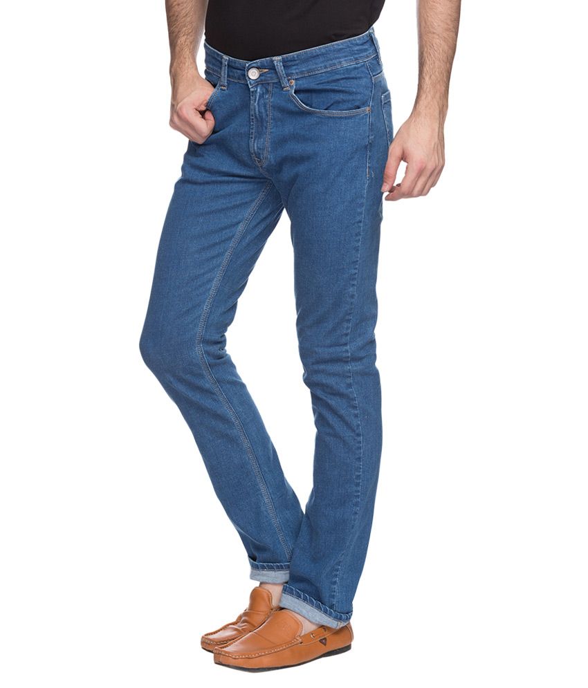 spykar slim men blue jeans