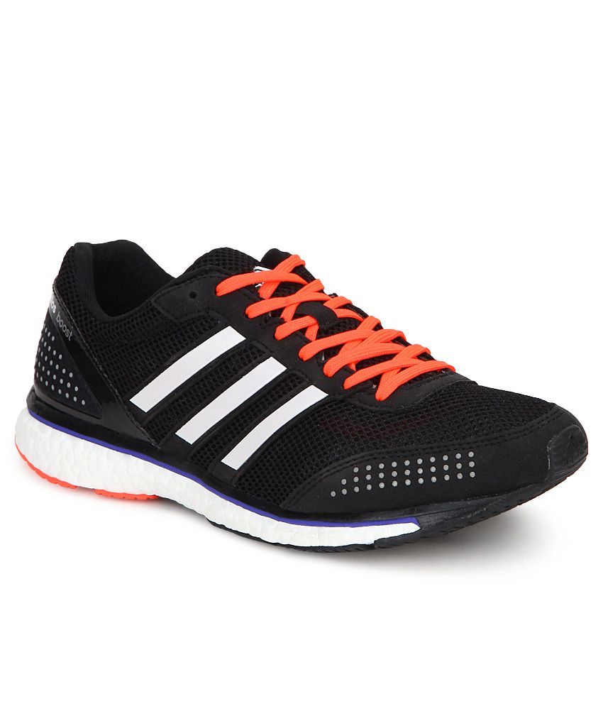 Adidas Adizero Adios Black Running Sports Shoes - Buy Adidas Adizero ...