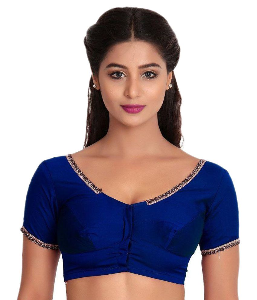 silk blue blouses