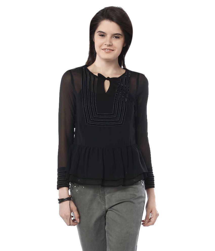 Miss Pink Multi Color Cotton Blouses - Buy Miss Pink Multi Color Cotton Blouses Online at Best 