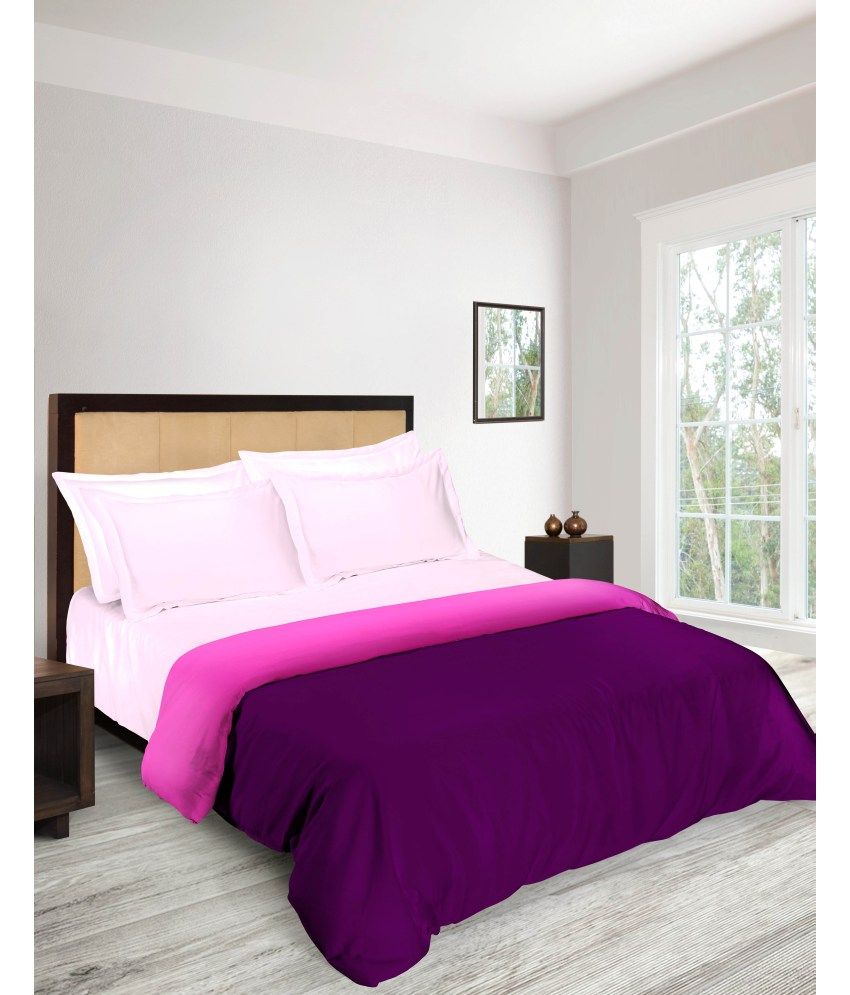 Tangerine Pink Polyester Single Comforter Buy Tangerine Pink