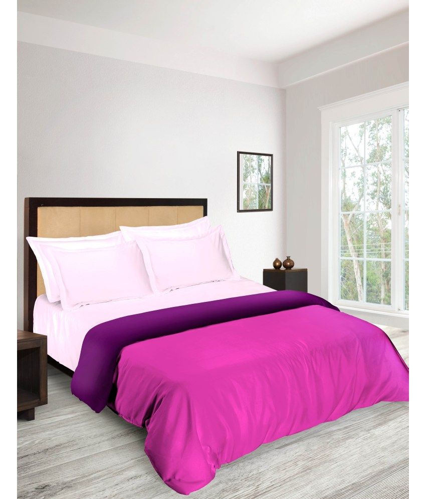 Tangerine Pink Polyester Single Comforter Buy Tangerine Pink