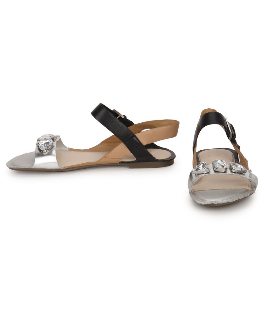 Clarks Silver Sandals Price in India 