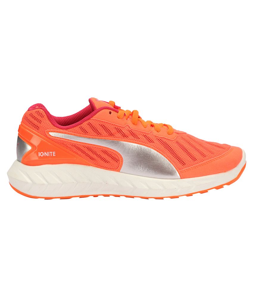 puma ignite orange shoes