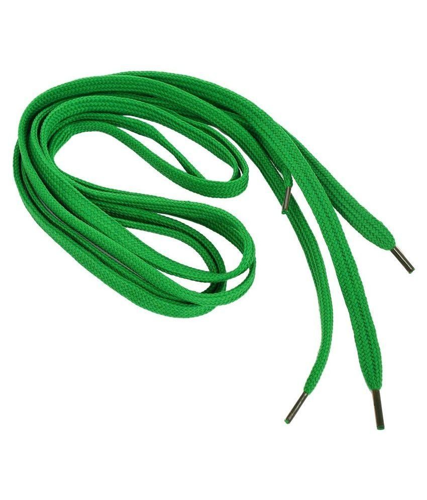 green shoestrings