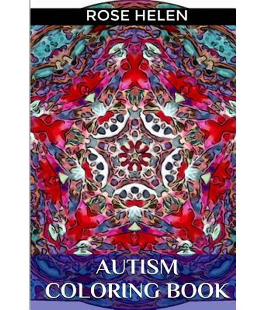 Autism Coloring Book Medical Adult Coloring Book, Mandala AntiStress