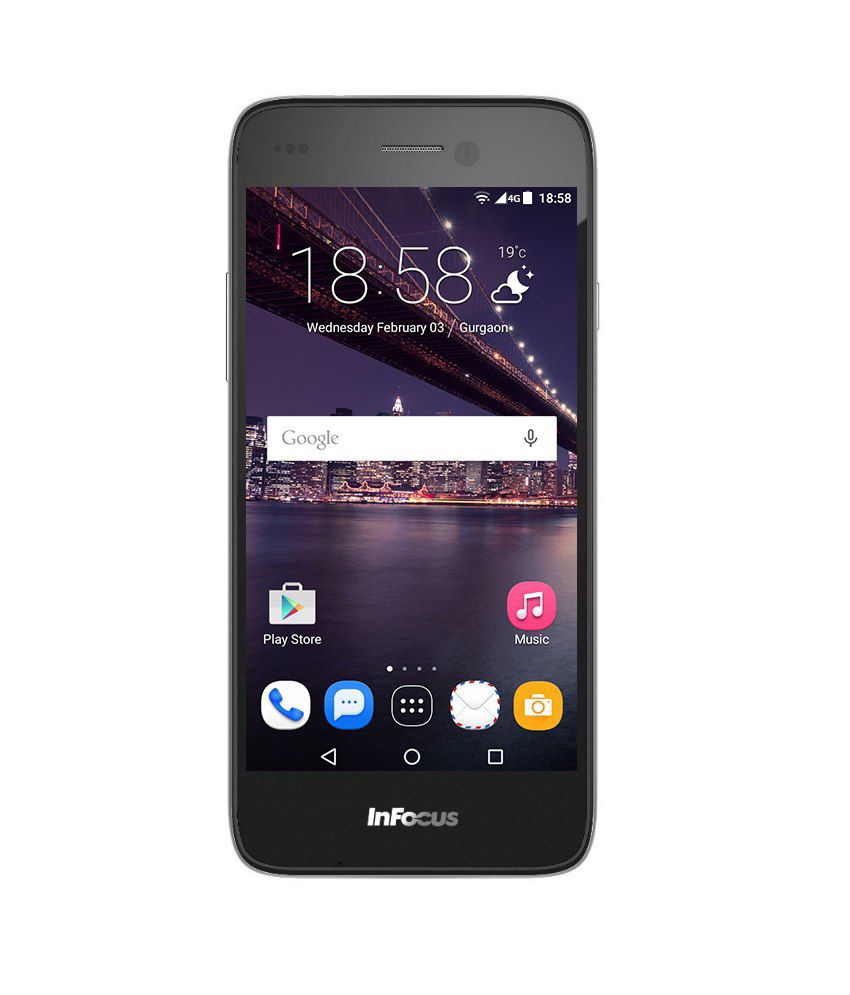 InFocus m350 ( 16GB , 2 GB ) Black Mobile Phones Online at