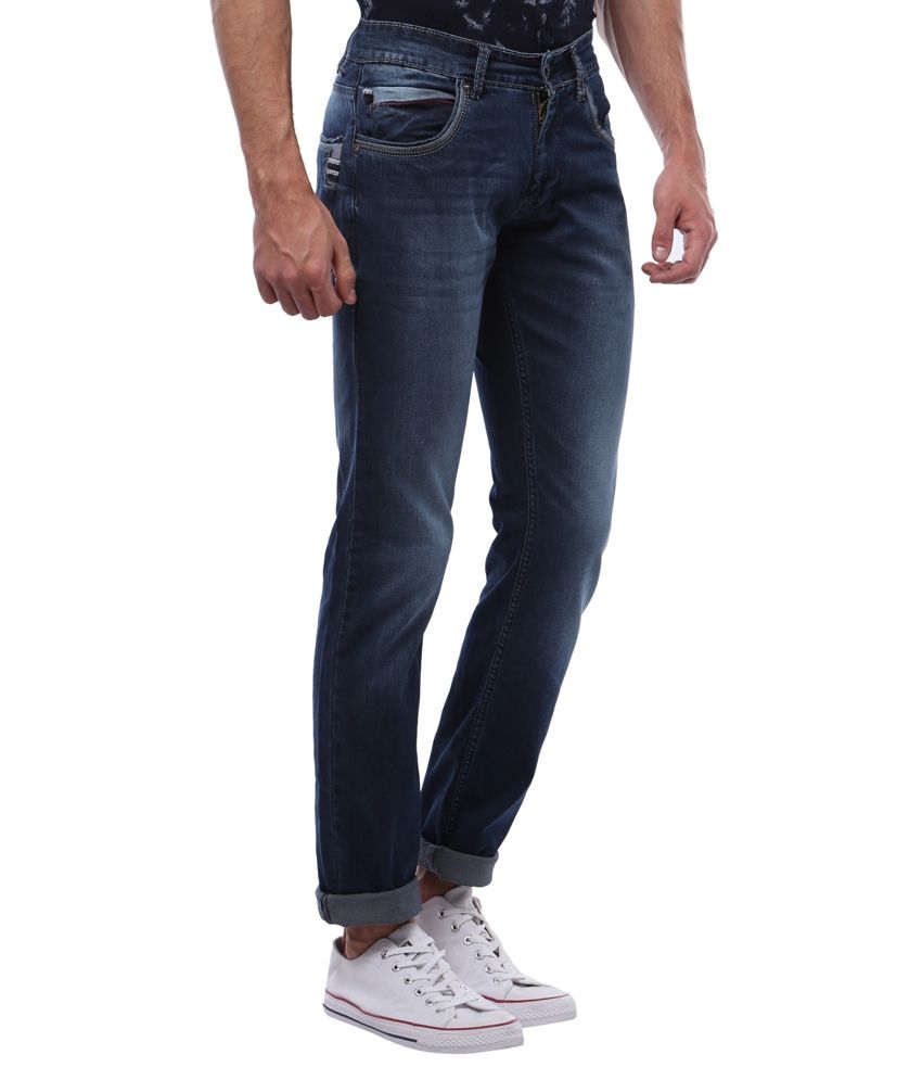 King Jeans Navy Slim Fit Jeans - Buy King Jeans Navy Slim Fit Jeans ...