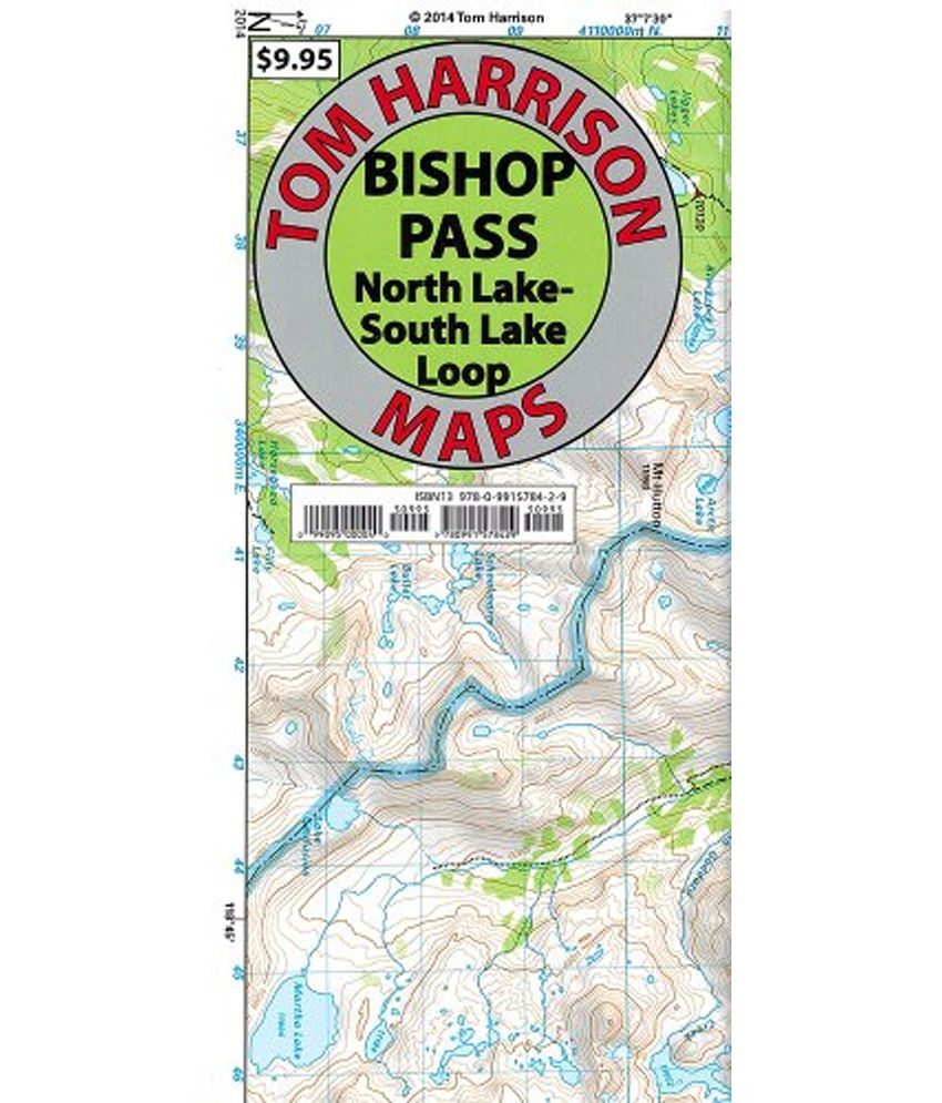 north lake to south lake loop map Bishop Pass North Lake South Lake Loop Buy Bishop Pass North north lake to south lake loop map