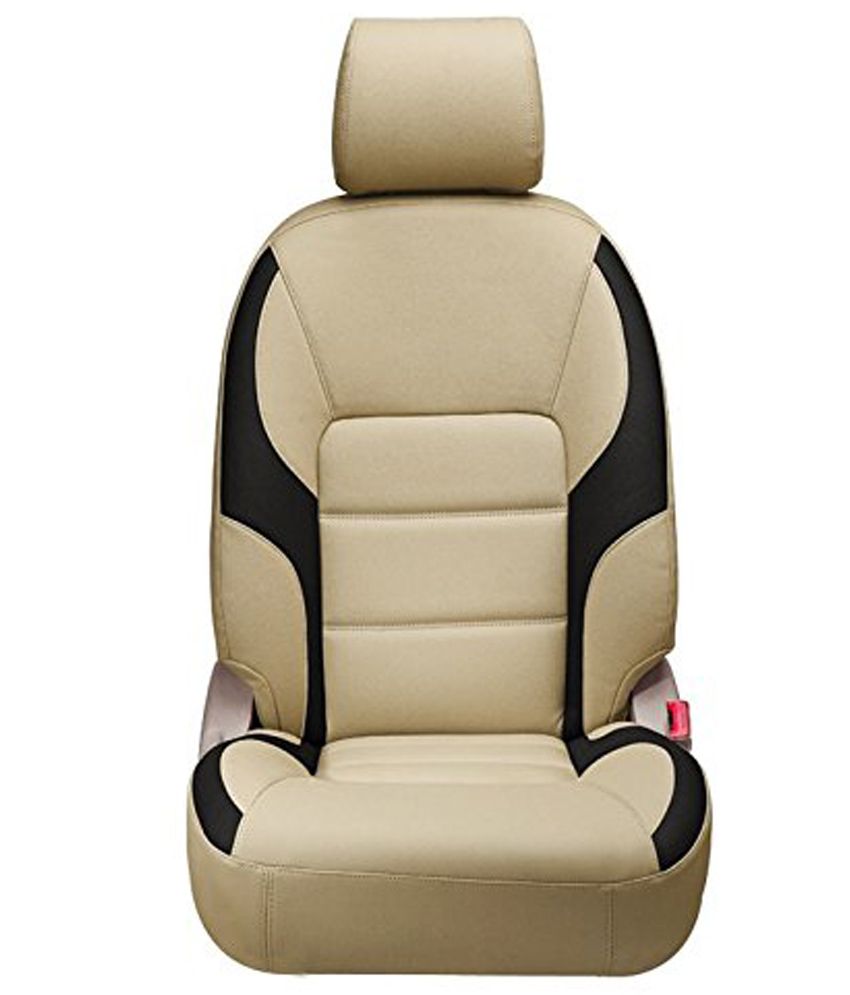 Elaxa Beige  Seat Cover for Mahindra Xylo  Buy Elaxa Beige  