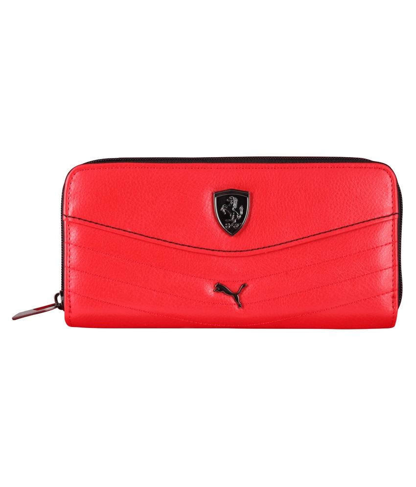 puma red bull wallet