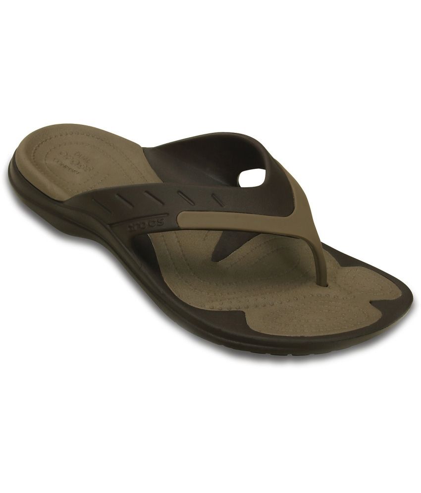 green croc flip flops