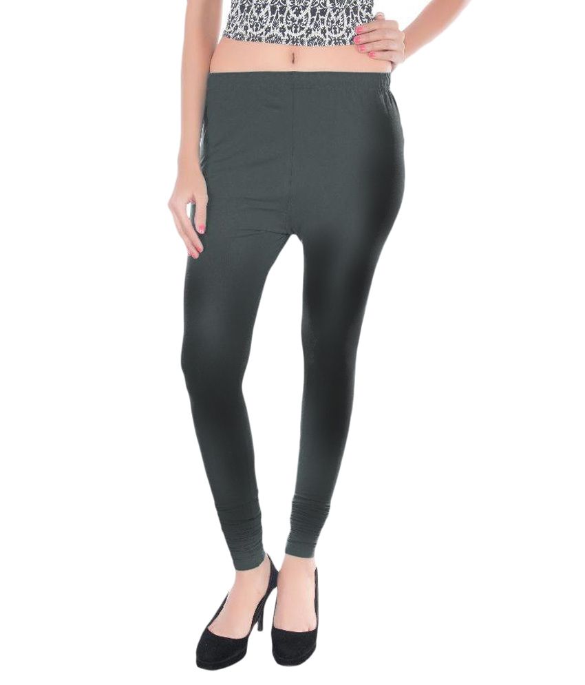 Moksha Fashion Gray Cotton Leggings Price in India Buy Moksha Fashion