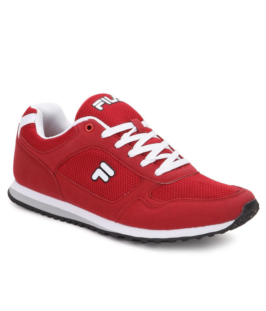 Fila Bastiano Red Casual Shoes Price in India- Buy Fila Bastiano Red ...