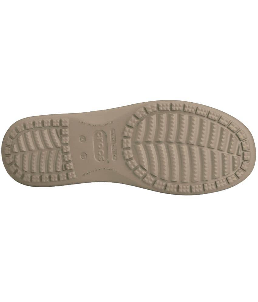 beige color crocs