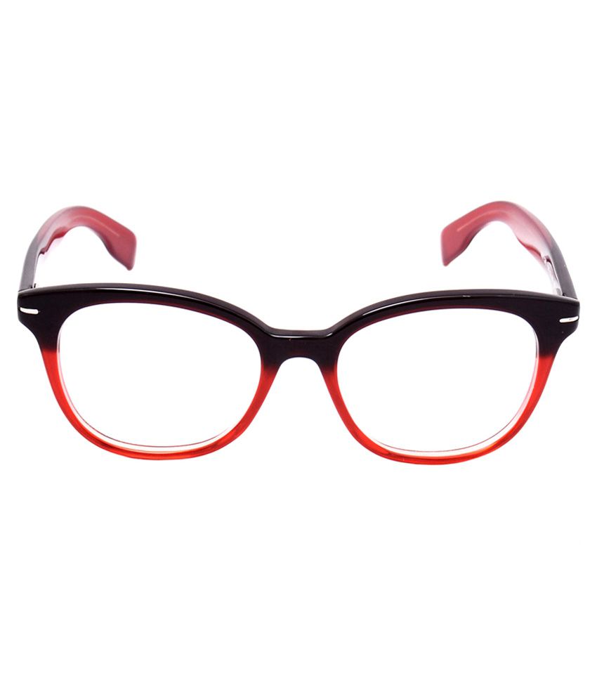 Police Red And Black Eyeglasses Frame For Men Buy Police Red And Black