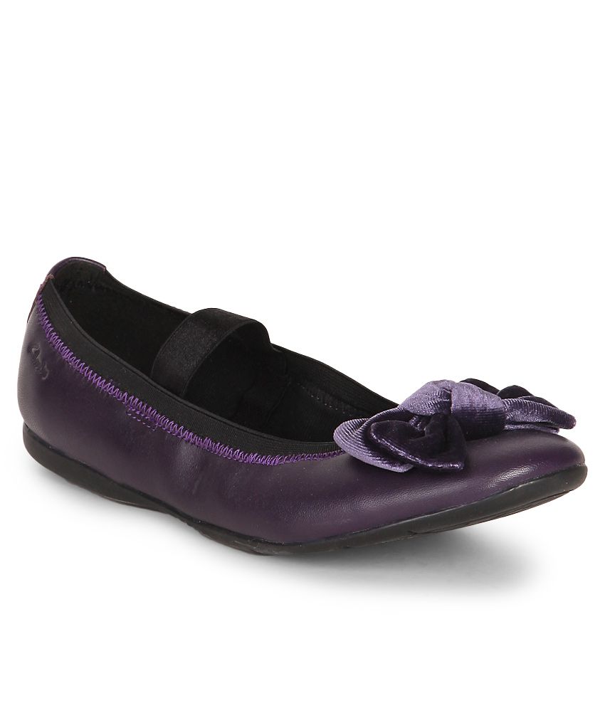 clarks purple shoes