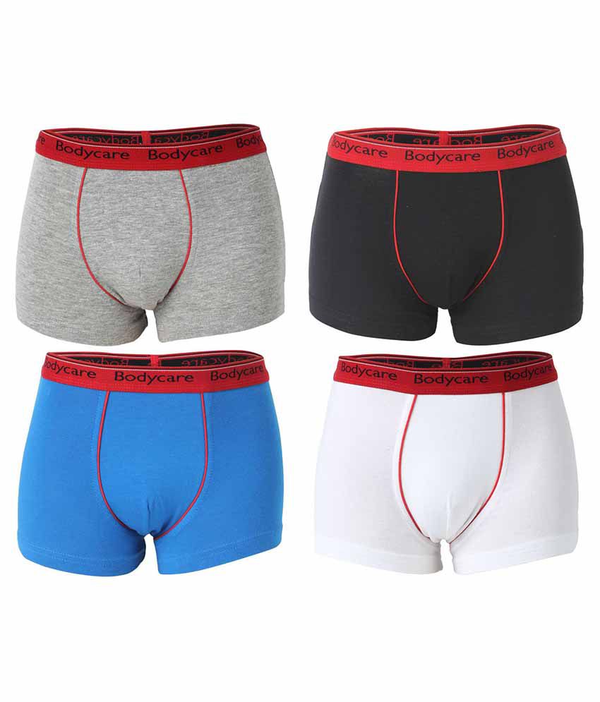 BODYCARE Combo of Multicoloured Cotton Brief for Boys Pack of 4 - Buy ...
